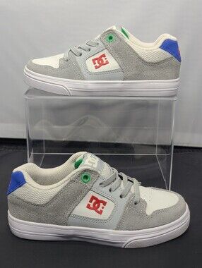 DC Unisex-Child Pure Elastic low-top skate shoes Toddler kids Size 11.5C